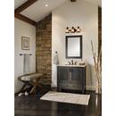 OIL RUBBED BRONZE TWO-HANDLE HIGH ARC BATHROOM FAUCET 