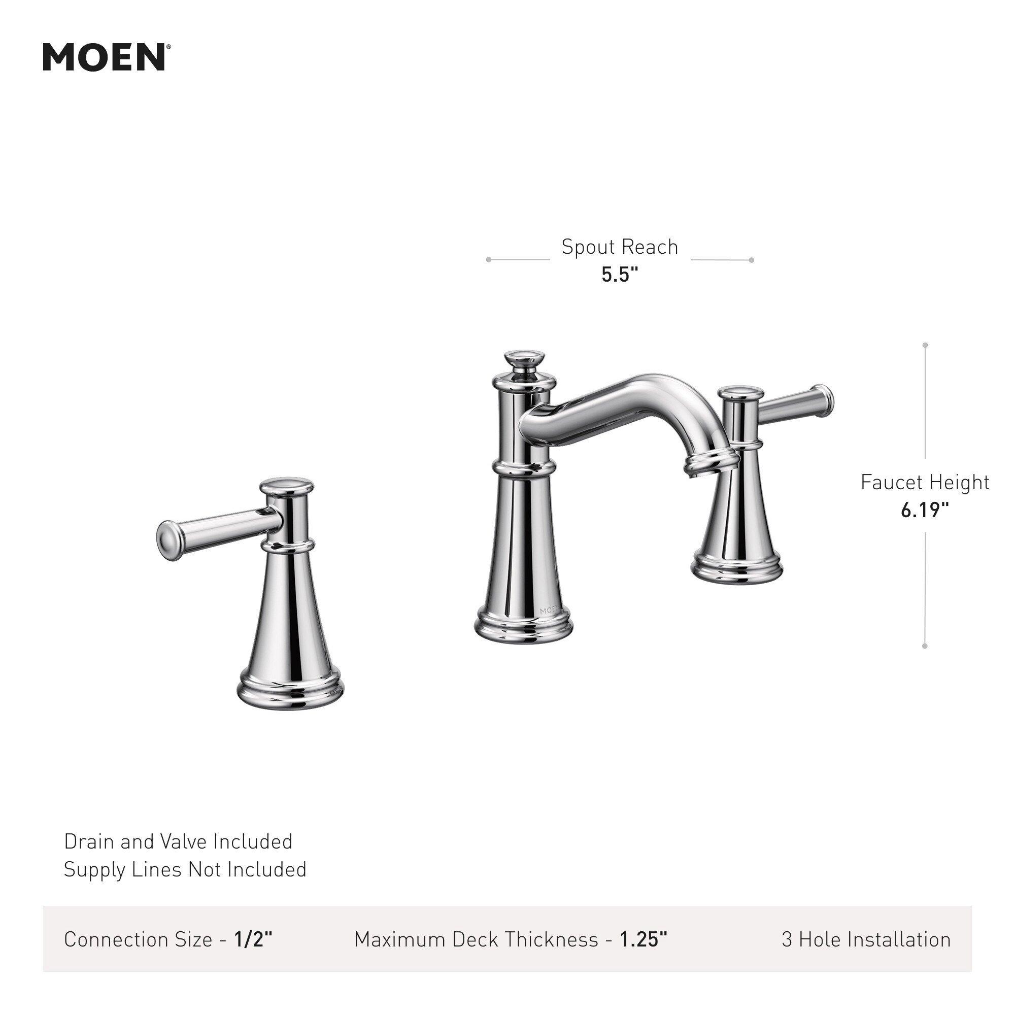 Two Handle Widespread Bathroom Sink Faucet in Oil Rubbed Bronze 