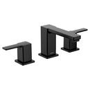 MATTE BLACK TWO-HANDLE HIGH ARC BATHROOM FAUCET