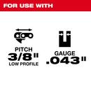 11/64 ROUND FILE FOR SAW CHAIN 6 PK 