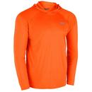 WORKSKIN HOODED SUN SHIRT - ORANGE M 