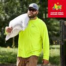 WORKSKIN HOODED SUN SHIRT - ORANGE M 