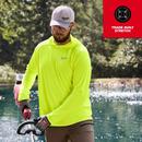 WORKSKIN HOODED SUN SHIRT - YELLOW XL 