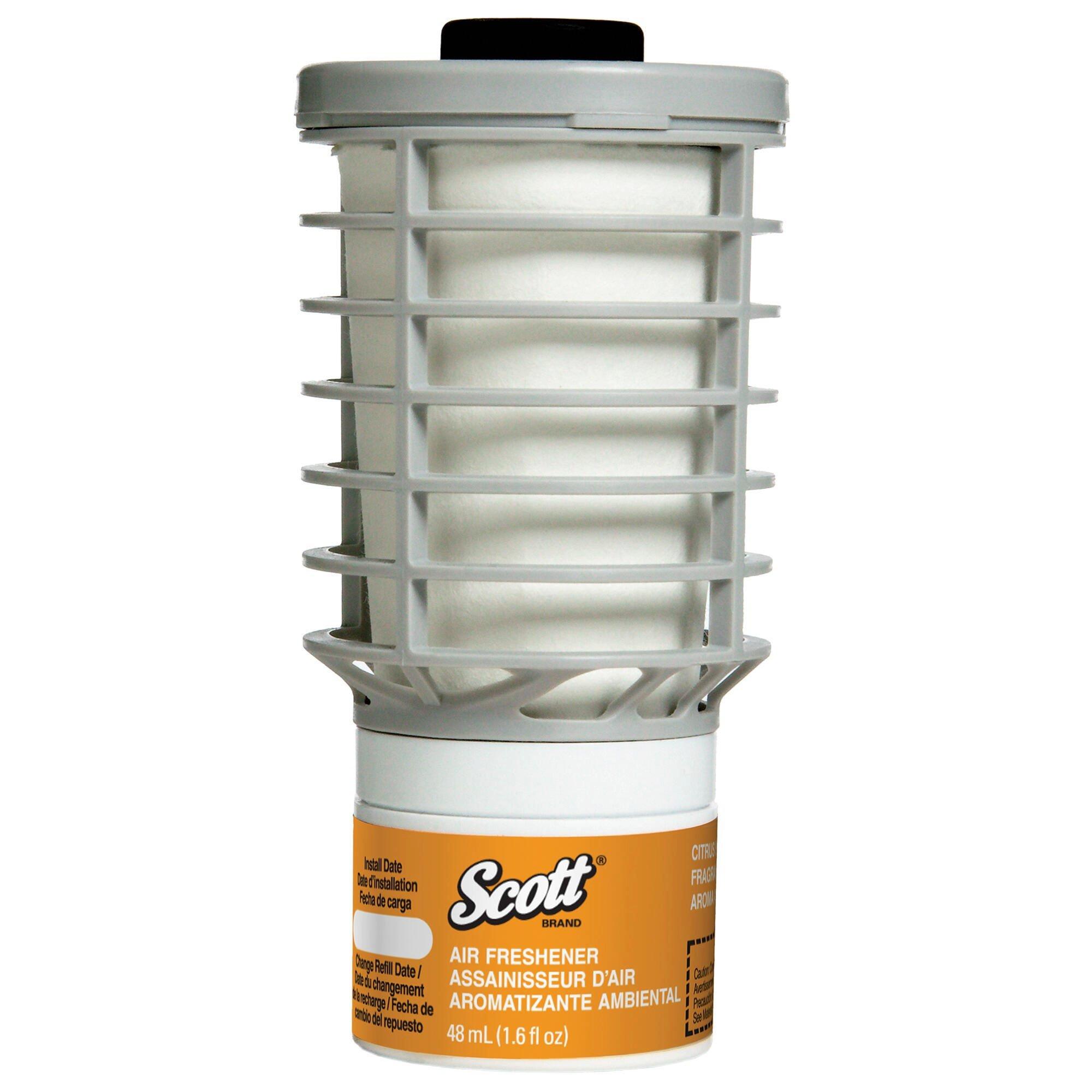 Continuous Air Freshener, Citrus Scent 6 Refills/Case 
