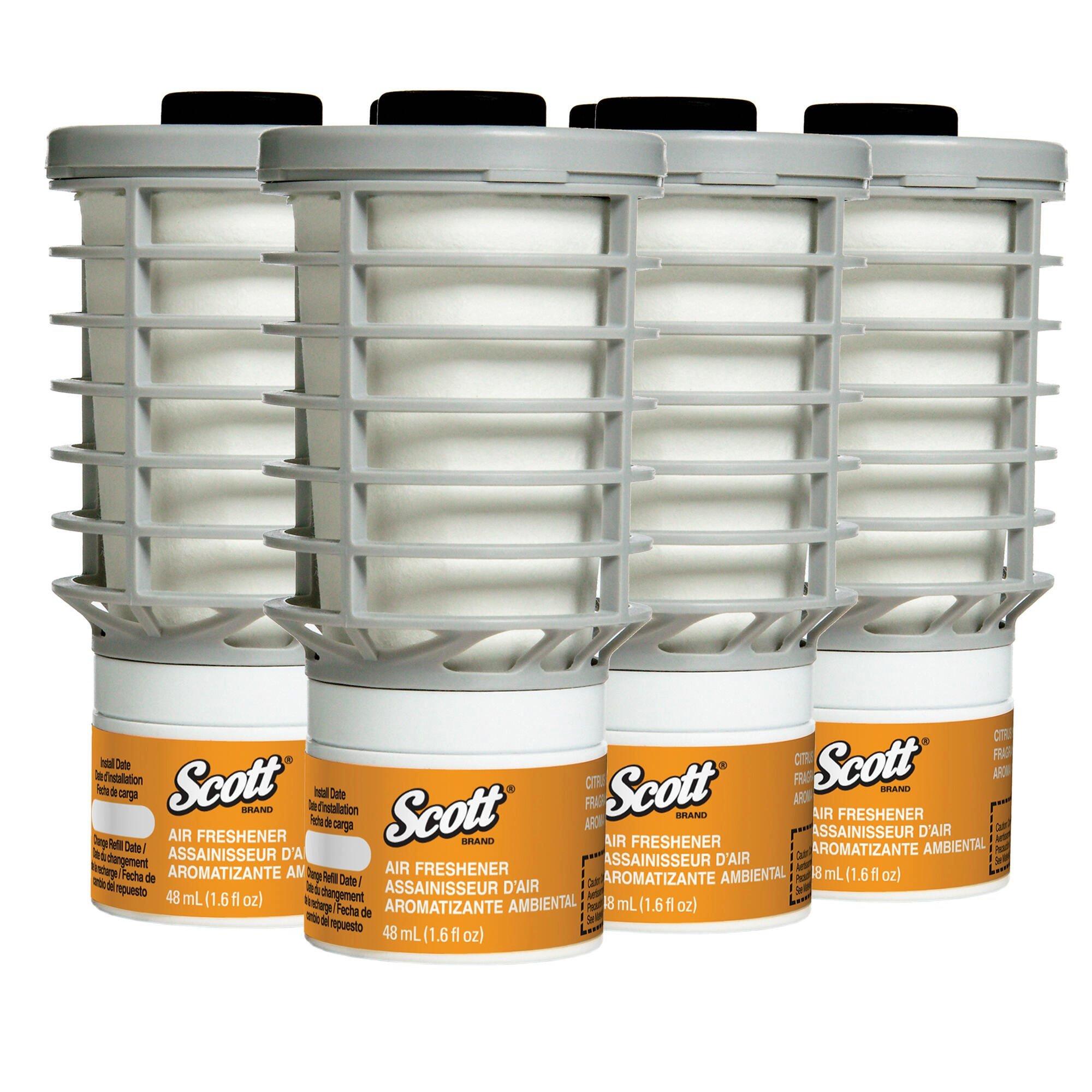 Continuous Air Freshener, Citrus Scent 6 Refills/Case 