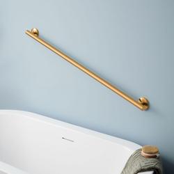 42 in. Grab Bar in Brushed Gold