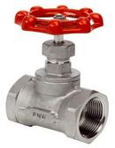 1/2 in. 316L Stainless Steel NPT Rising Valve Stem Globe Valve