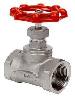 1/2 in. Stainless Steel NPT Rising Stem Globe Valve