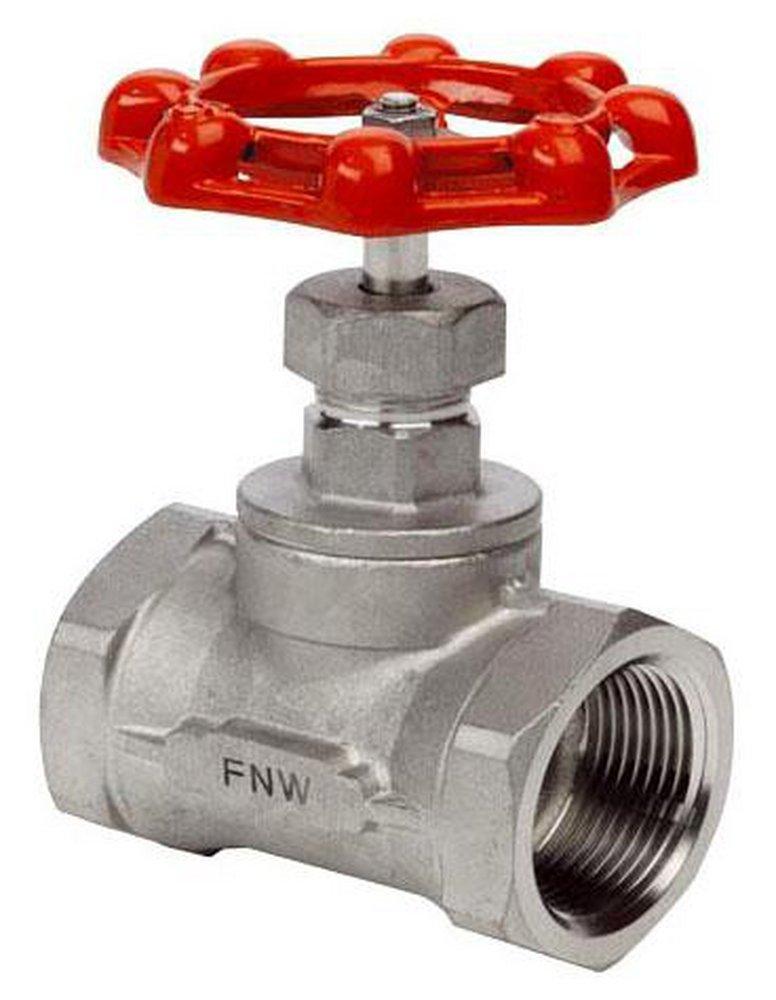 FNW® 316L Stainless Steel NPT Rising Valve Stem Globe Valve 