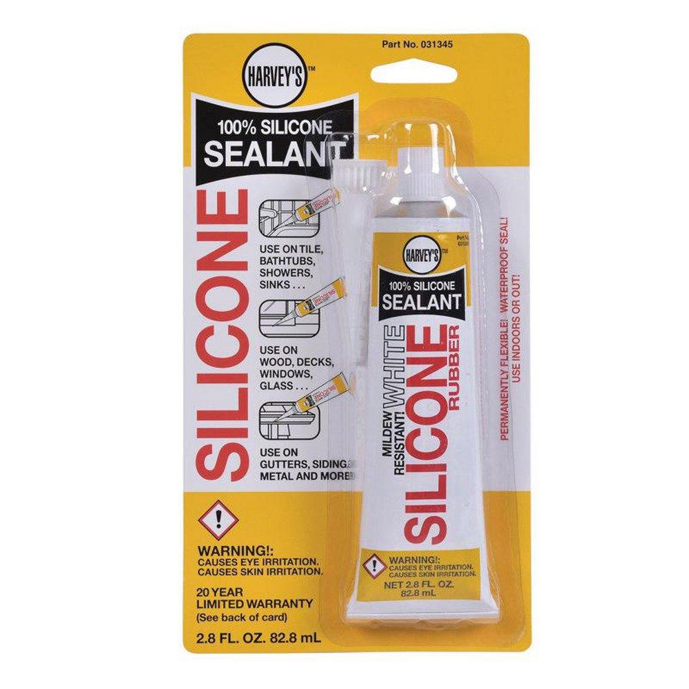 Harvey&trade; White 2.8 oz. Silicone Sealant 