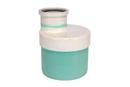18 X 6 PVC Sewer Eccentric Increaser Spigot X Gasket Bushing image number 0