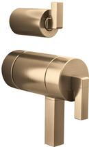 BRIZO FRANK LLOYD WRIGHT TEMPASSURE THERMOSTATIC VALVE WITH INTEGRATED DIVERTER TRIM LEVER HANDLE KIT 