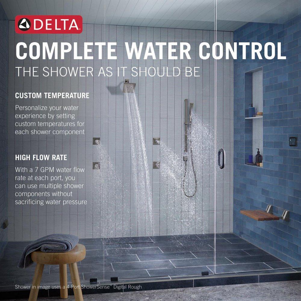 ShowerSense Digital 3-Port Thermostatic Shower Rough 