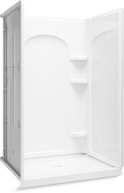 48 x 34 in. Vikrell&reg; Shower Unit in White