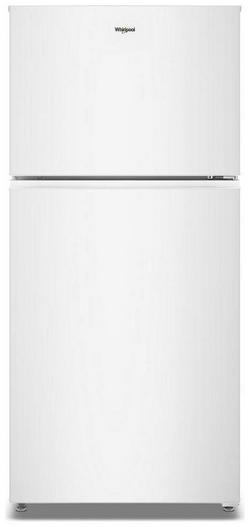 30 in., 19 cu. ft. Top Mount Freezer Refrigerator in White