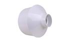 Multi-Fittings Corporation White Slip x Hub Fabricated and DWV Schedule 40 PVC Bushing 