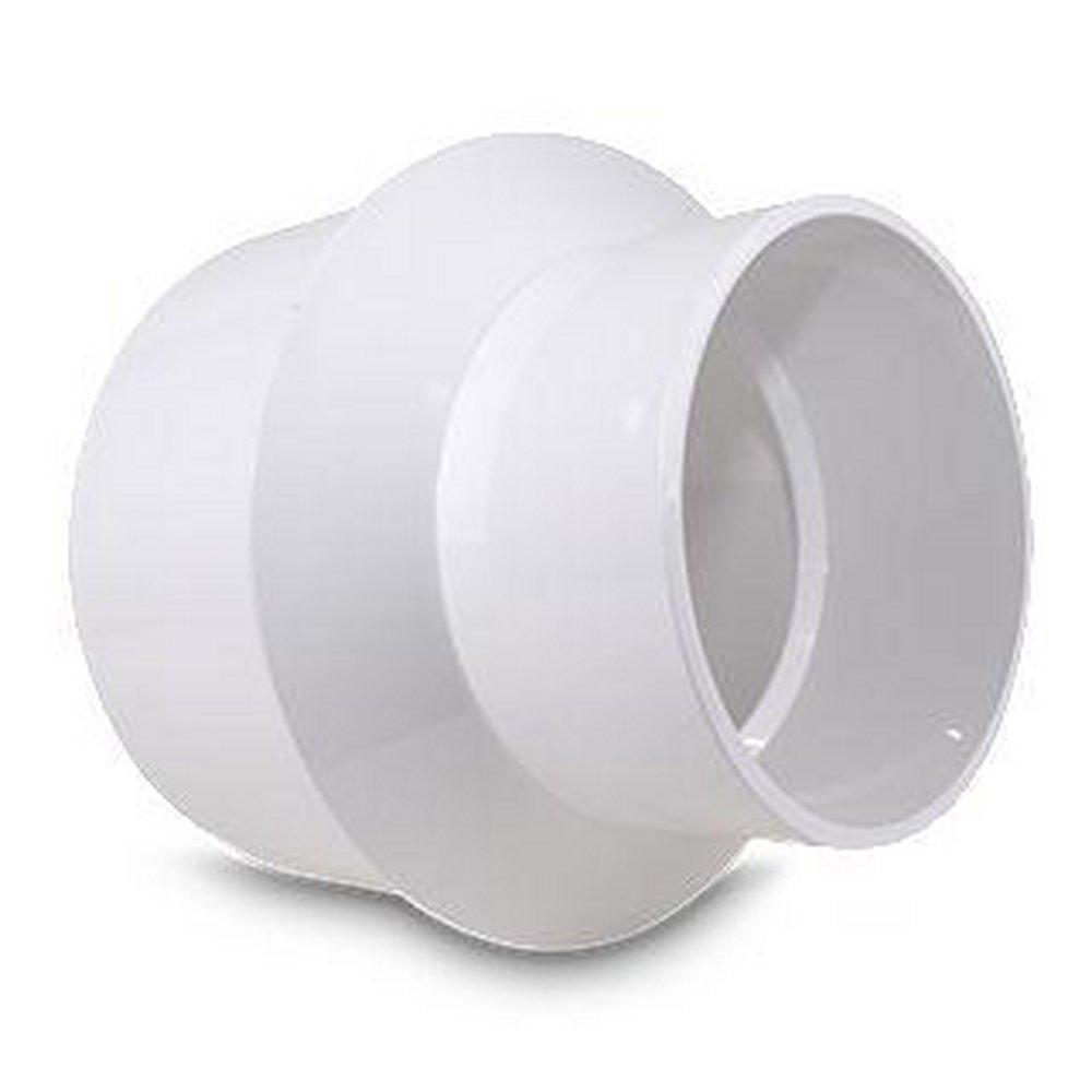 Multi-Fittings Corporation White Slip x Hub Fabricated and DWV Schedule 40 PVC Bushing 
