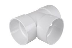 8 in. Hub Straight and DWV Schedule 40 PVC Tee