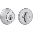 Single Cylinder Deadbolt Grade 3 in Satin Chrome 