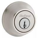 660 DEADBOLT KEYED ONE SIDE IN SATIN NICKEL 