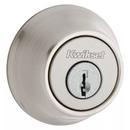 660 Deadbolt Keyed One Side In Satin Nickel 