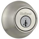 660 Deadbolt Keyed One Side In Satin Nickel