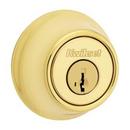 665 DEADBOLT KEYED BOTH SIDES FEATURING SMARTKEY SECURITY IN POLISHED BRASS