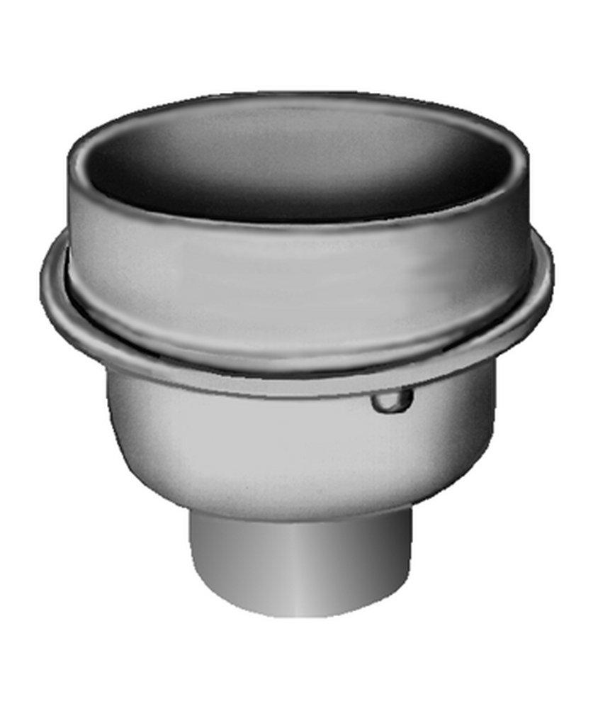 Jay R. Smith No-Hub Waste Drain with Medium Receptor 