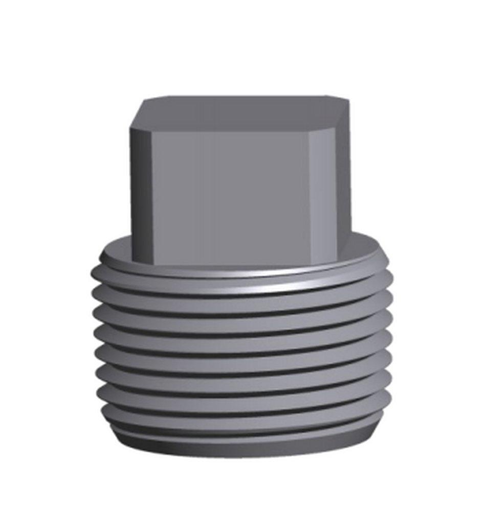 Threaded 3000# and 6000# Domestic Galvanized Forged Steel Square Head Plug 