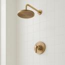 GREYFIELD PRESSURE BALANCE SHOWER SYSTEM - AGED BRASS