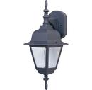 Maxim Lighting&reg; Black 100W 1-Light Incandescent Outdoor Wall Mount Sconce 