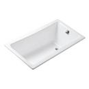 Kallista Stucco White 60 x 32 in. Soaker Drop-In Bathtub 