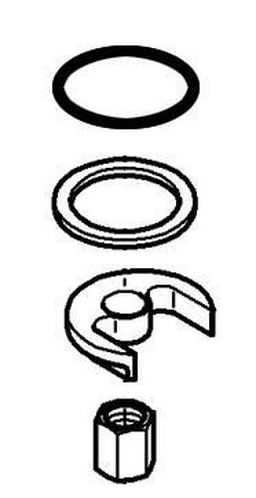 GROHE Black Mounting Kit 