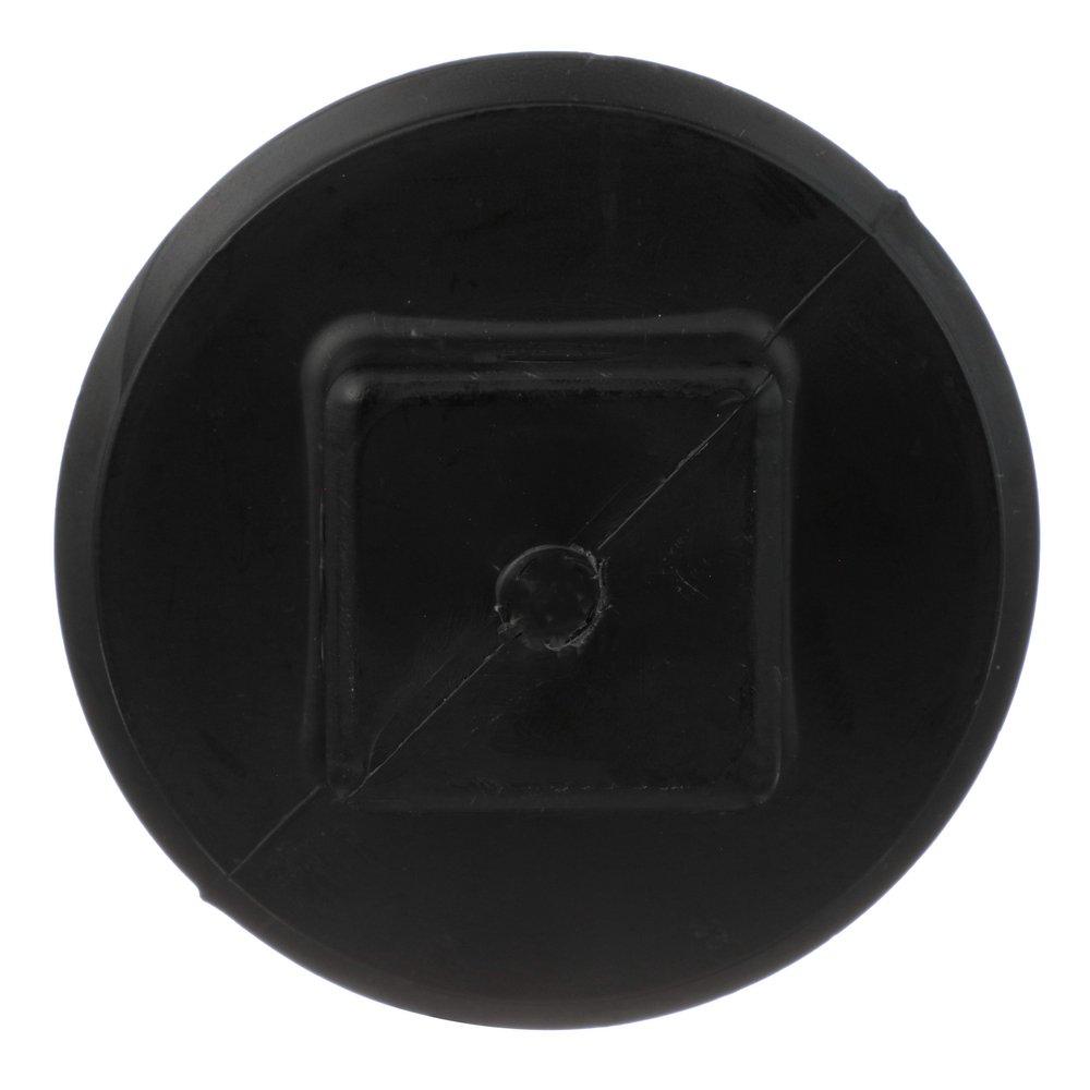 Black ABS DWV Cleanout Plug 