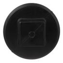 Black ABS DWV Cleanout Plug 