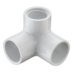 3/4 in. Socket x FIPT Straight Schedule 40 PVC 90 Degree Elbow with Side Outlet