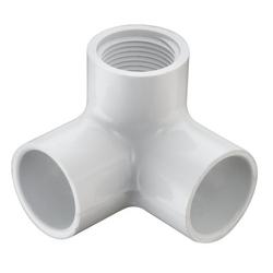 3/4 in. Socket x FIPT Straight Schedule 40 PVC 90 Degree Elbow with Side Outlet
