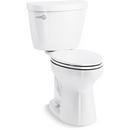 1.28 gpf Elongated Two Piece Toilet in White 