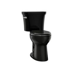 Revolution 360&reg; 1.28 gpf Elongated Two Piece Toilet in Black Black&trade;