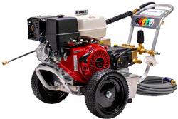 Pressure-Pro Eagle II 4000 PSI (Gas - Cold Water) Belt-Drive Aluminum Frame Pressure Washer w/ General Pump & Honda GX390 Engine