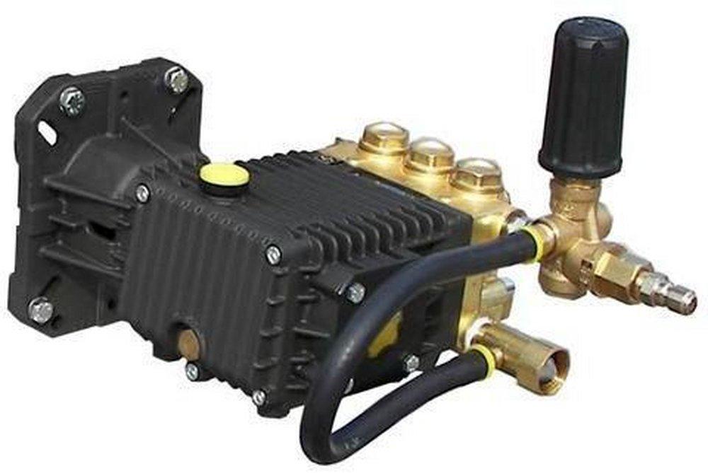 Pressure-Pro Fully Plumbed General EZ4040G 4000 PSI 4 GPM (1" Shaft) Triplex Pressure Washer Pump w/ PulsarEZ Plumbing Kit 