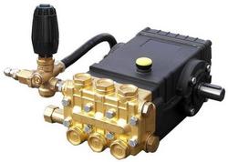 Pressure-Pro Fully Plumbed General HP4040 4000 PSI 4.0 GPM (Solid Shaft) Triplex Pressure Washer Pump w/ Plumbing Kit (Belt Drive)