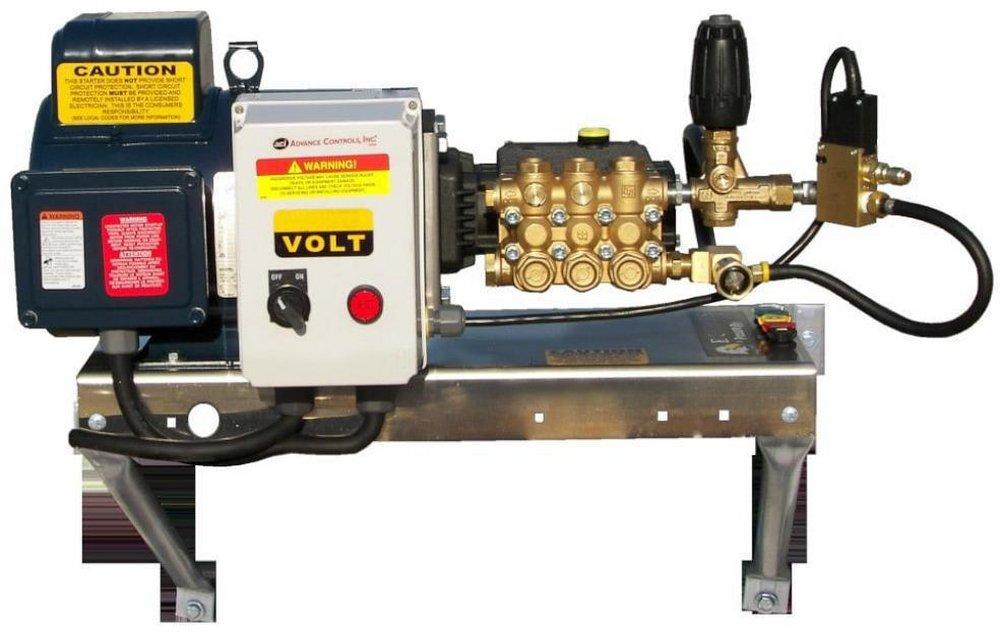 Pressure-Pro Professional 1500 PSI (Electric - Cold Water) Wall Mount Pressure Washer w/ Auto Stop-Start (120V 1-Phase) 