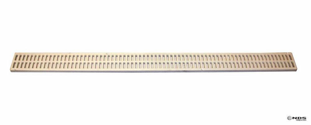 NDS White Channel Grate White 
