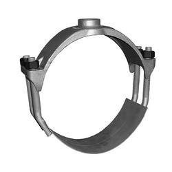 12 x 1 in. 200 psi Brass Saddle with 304L Stainless Steel Single Strap