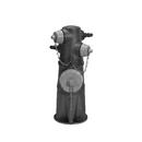 J-3700 Series 6 ft. Threaded 4 x 2-1/2 x 2-1/2 in. Assembled Fire Hydrant