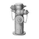4-1/2 x 2-1/2 in. Assembled Fire Hydrant