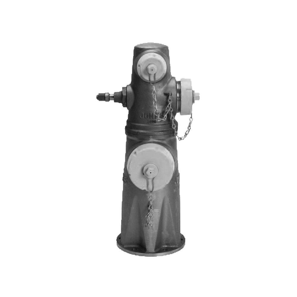 James Jones Company Threaded Assembled Fire Hydrant 