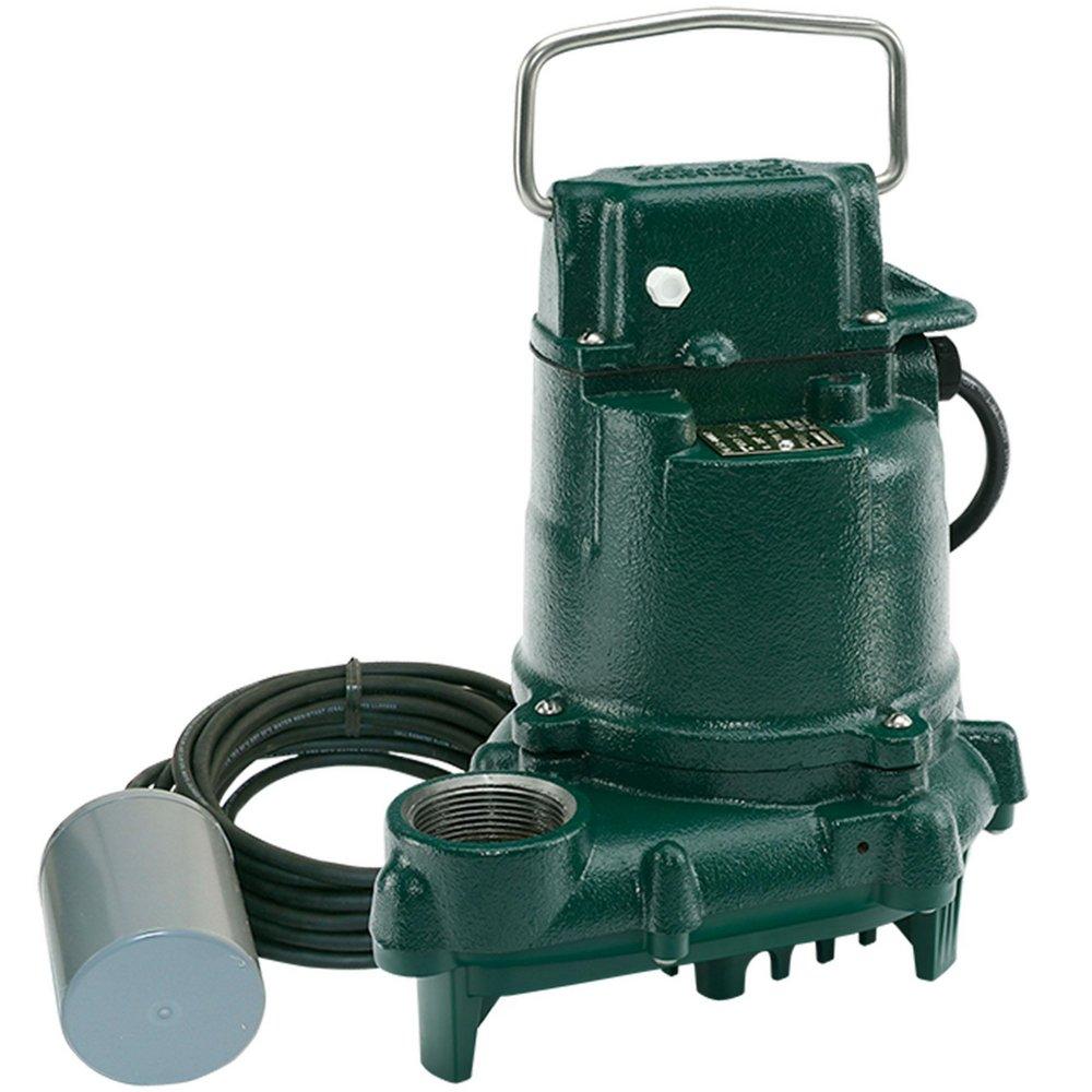 Zoeller Pump Co 1-1/2 in. 115V 9.7A 43 gpm Cast Iron Variable Level Float Switch Sump Pump with 15 ft. Cord 