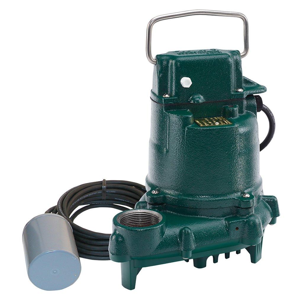 Zoeller Pump Co 1-1/2 in. 115V 9.7A 43 gpm Cast Iron Variable Level Float Switch Sump Pump with 15 ft. Cord 